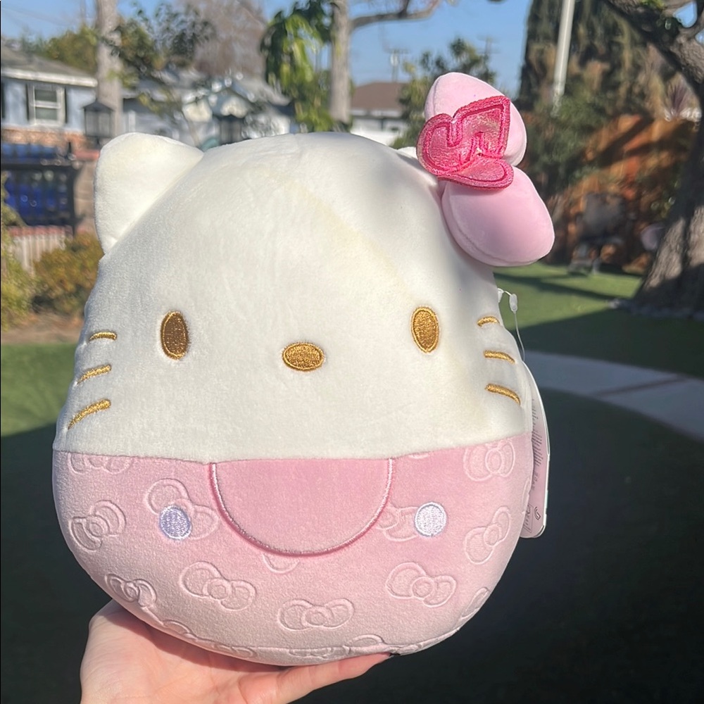 Hello Kitty Squishmallow Plush Toy